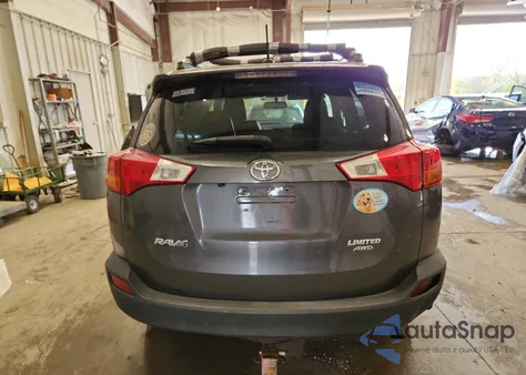 2015 Toyota Rav4 Limited z USA, uszkodzony, nr VIN 2T3DFREV3FW408683